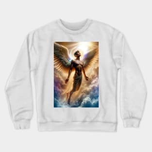 Heavenly Angel Seduction: Divine Grace Sensual Elegance 07 Crewneck Sweatshirt